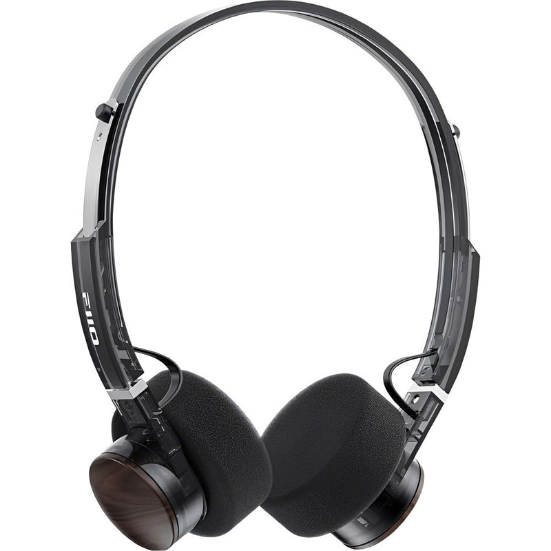 AURICULAR BT OVER-EAR FIIO EH11 MULTIPOINT/LDAC/40MM/WOODEN/TRANSPARENT BLACK