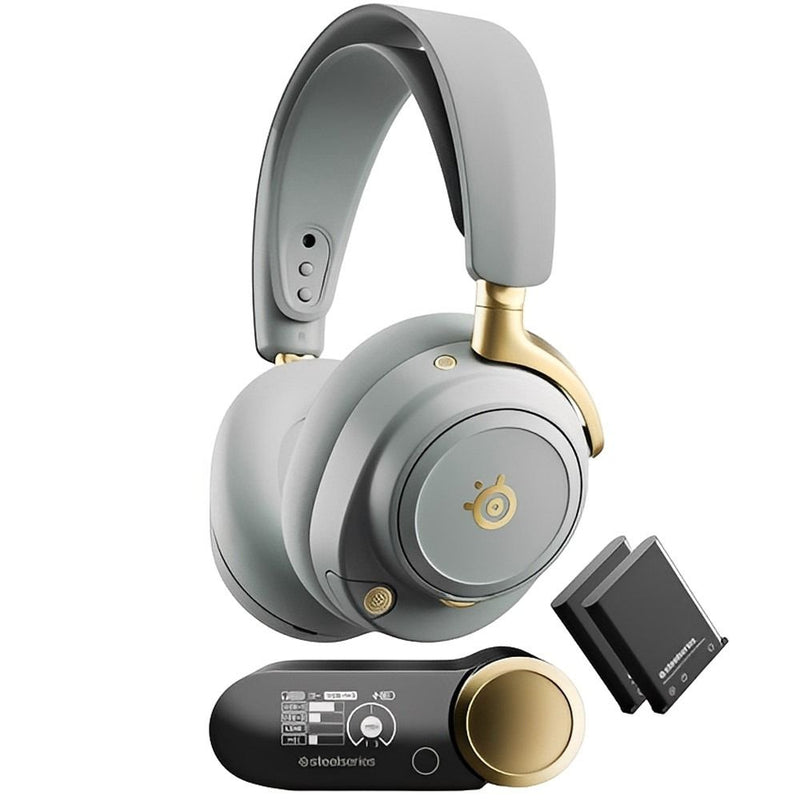 AURICULAR STEELSERIES 61663 ARCTIS NOVA ELITE WIRELESS PC/3D/ANC/SAGE GOLD 148634
