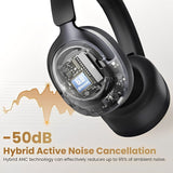 AURICULAR HAYLOU S40 ANC HYBRID HD006 WIRELESS/BT/360°/ C/MIC ARCO BLACK 151088