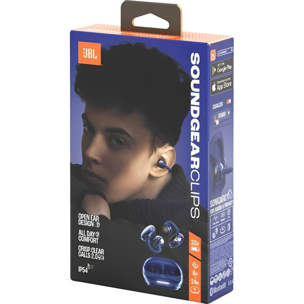 AURICULAR JBL SOUNDGEAR CLIP BT BLUE