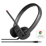 AURICULAR OVER-EAR 3.5MM LENOVO ESSENTIAL STEREO ANALOG HEADSET CH-6165-1 MIC/BLACK