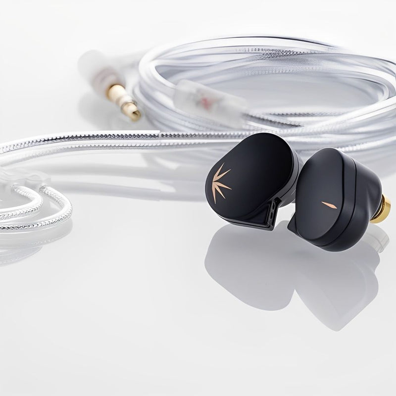 AURICULAR MOONDROP CHU 2 IN-EAR MONITOR C/CABLE 3.5MM BLACK 147742