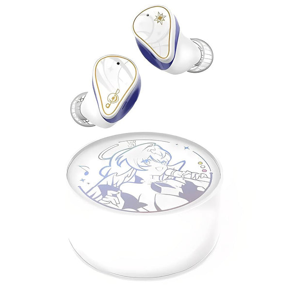 AURICULAR MOONDROP ROBIN HONKAI STAR RAIL ROBIN'S ANC/TWS HYBRID DYNAMIC DRIVER/WHI/BLUE