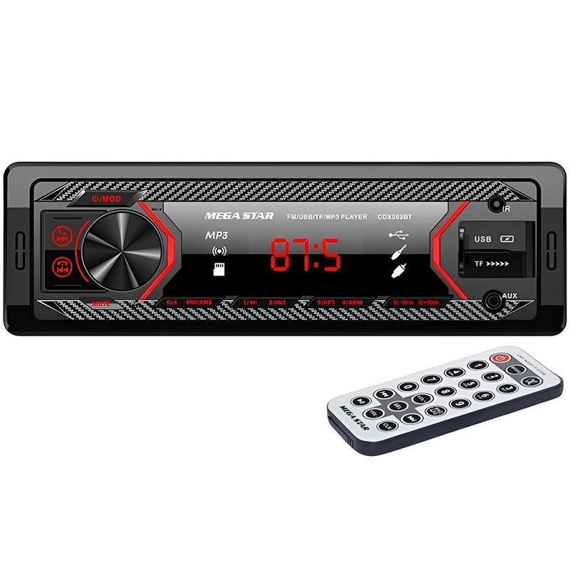 CAR AUDIO MEGA STAR CDX262BT BT/2USB/TF/MP3/FM/AUX/BLACK