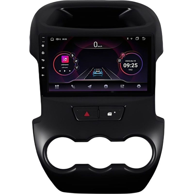 CAR AUDIO HETZER H-PRO 4G P/FORD RANGER 2012/15 9" 4/64GB+CAM/ESTAC/CARPLAY/ANDROID AUTO