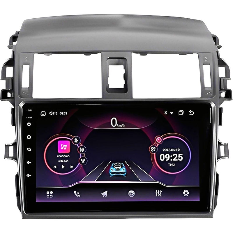 CAR AUDIO HETZER H-PRO 4G P/TOY. COROLA PAJERO 2009/14 9" 4/64GB+CAM/ESTAC/CARPLAY/ANDROID