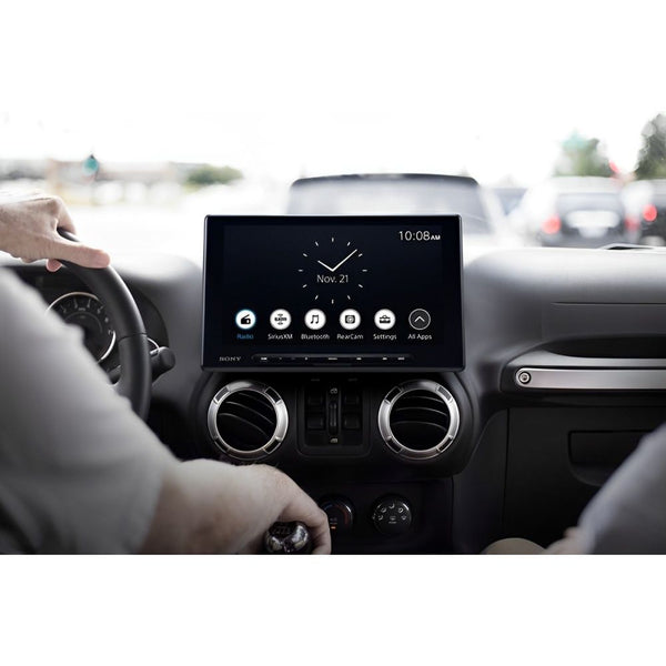 CAR AUDIO SONY XAV-AX8500 10.1"/USB/BT/FM/CARPLAY/ANDROID/AJUSTABLE/3RCA
