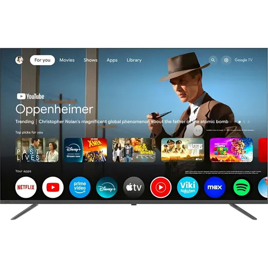TV SMART 58""JVC 58KM748 QLED 4K UHD /GOOGLE TV/VOICE REMOTE/3HDMI/BT/WIFI/DOLBY  Product