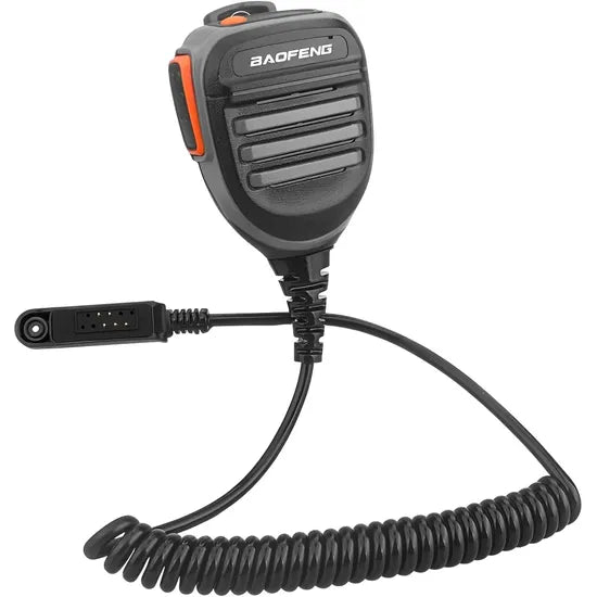 MICROFONO DE HOMBRO BAOFENG UV-9G WATERPROOF P/UV-9RUV-9RPLUS/UV-9R PRO