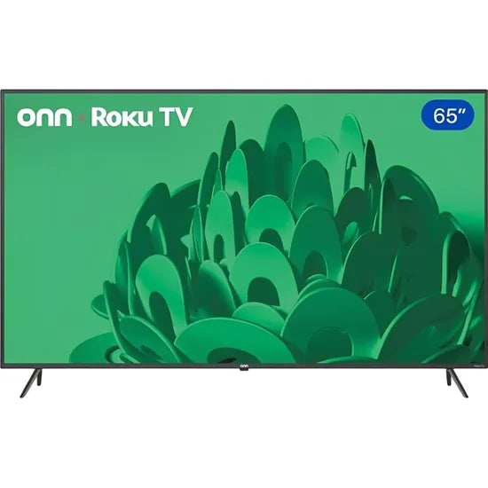 TV SMART 65"" ONN 4K UHD/ROKU TV/CINEMATIC SOUND/DOLBY/BT/HDR10/BLACK (SIN ISDB-T)