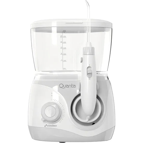 LIMPIADOR/IRRIGADOR DENTAL QUANTA  QTIMP318 PULSECLEAN 18W/3MOD/360°/IPX7/WHITE Product