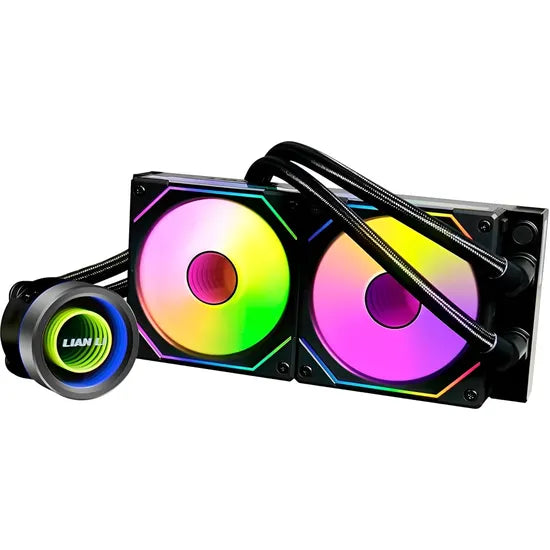 COOLER LIQUID LIAN LI GALAHAD II TRINITY INF 240 BLACK LGA:115X/1200/1700 AMD:AM4/AM5 Product