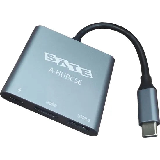 HUB USB-C 3-IN-1 SATELLITE A-HUBC56 USB-C/USB-A 3.0/HDMI 4K30HZ Product
