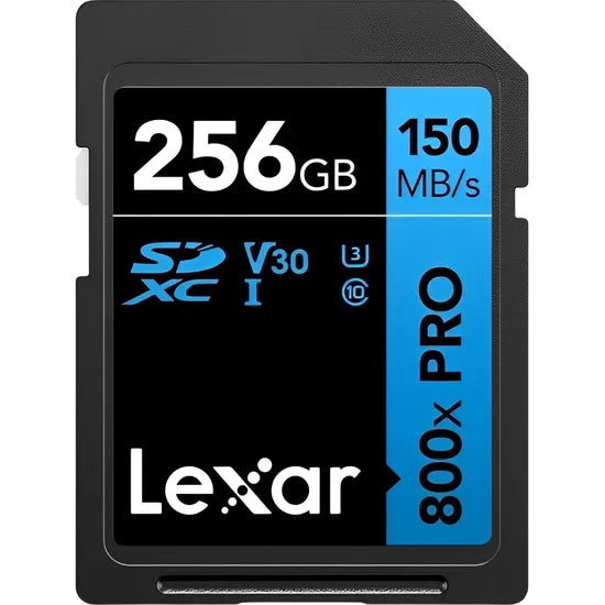 MEMORIA RAM SD 256GB LEXAR BLUE HIGH-PERFORMANCE 150MB/S C10 (LSD0800P256G-BNNNG) Product