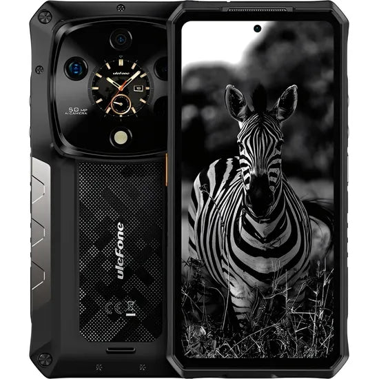 CEL ULEFONE ARMOR 28 ULTRA RUGGED DUAL 1TB/16GB 5G NFC TRIPLE-CAM NIGHT-VISION BLACK Product