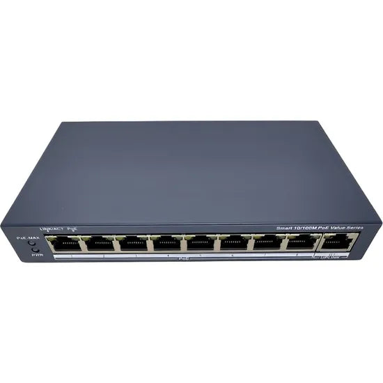 HIKVISION HUB SWITCH 08P DS-3E1309P-EI/M POE 10/100MBPS