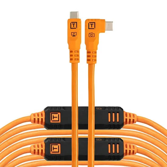 CABLE USB-C TETHER TOOLS OPTIMA 10GBPS 9.4M NARANJA – CONECTOR 90° - CUC31RTG2-ORG Product