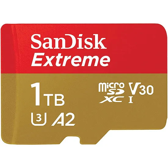 MICRO SD 1TB SANDISK EXTREME 190-130MB/S U3 4K (SDSQXAV-1T00-GN6MA) Product
