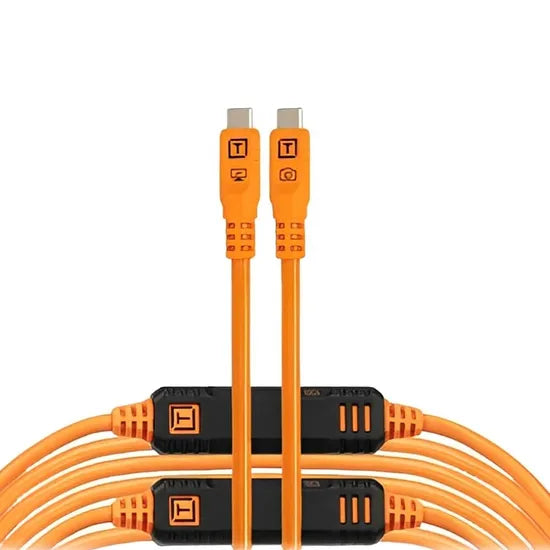 CABLE USB-C TETHER TOOLS OPTIMA 10GBPS 9.4M NARANJA – CONECTOR RECTO - CUC31G2-ORG