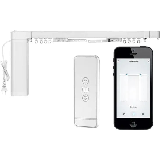 MOTOR P/ AUTOMATIZACION DE CORTINAS MOES ZIGBEE ZC-PJ620 2.16M-6.2M/WIFI/ALEXA/GOOGLE C/CONT Product