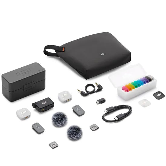 MICROFONO WIRELESS DJI MIC MINI 2 (2TX + 1 RX + CHARGING CASE)