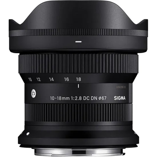 LENTE SIGMA 10-18MM F/2.8 DC DN CONTEMPORARY RF-S (APS-C) P/ CANON Product