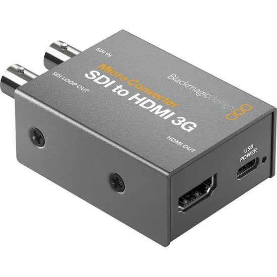 BLACKMAGIC ACC MICRO CONVERTER SDI TO HDMI 3G C/FUENTE (CONVCMIC/SH03G/WPSU)