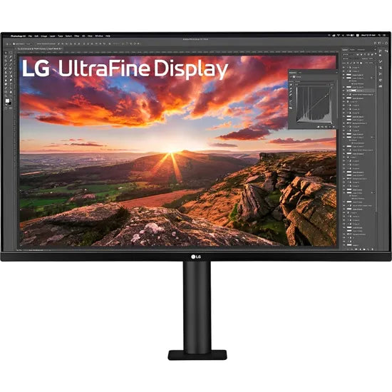MONITOR 32"" LG ULTRAFINE 32UN880K UHD 4K/IPS/FREESYNC/HDR10/AJUSTABLE/BLACK 1GTA.PY