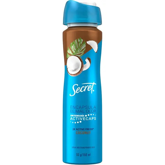 DEO SECRET SPRAY POWDER PROTECT COTTON 150ML