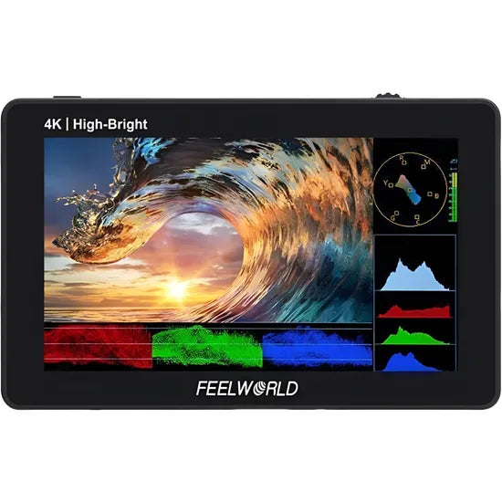 MONITOR PARA CAMARA FEELWORLD F6 PLUS X 5.5"" - 4K HDMI - FULL HD - 1600 NITS Product