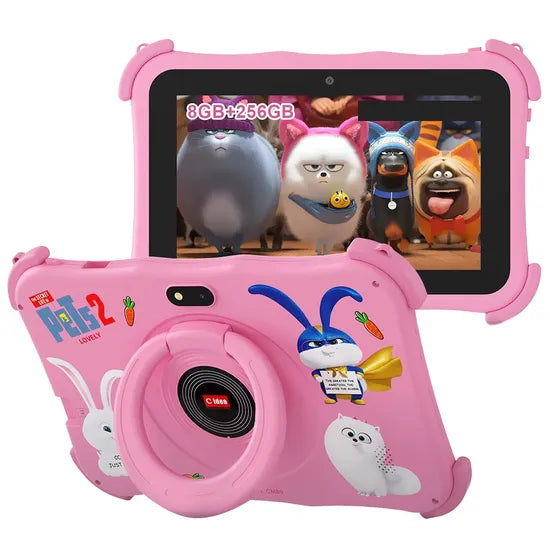 TABLET C IDEA CM89 KIDS WIFI 7"" 8GB/256GB PEN+ACCS KIDS PINK