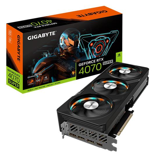 Gigabyte GeForce RTX4070 Super Gaming OC Tarjeta de vídeo PCI-Express de 12 GB GDDR6X