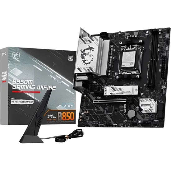 PLACA MADRE MSI AM5 B850M GAMING WIFI6E HDMI/DP/USB3.2/2M.2/DDR5/MATX Product