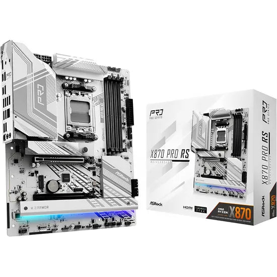 PLACA MADRE ASROCK AM5 X870 PRO RS HDMI/USB3.2/M.2/DDR5/ATX Product