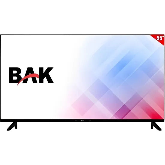 TV SMART 55"" BAK BK-55G 4K ULTRA HD/WIFI/DIGITAL/GOOGLE TV/DOLBY VISION/BLACK