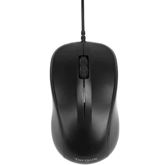 MOUSE TARGUS AMU80US 3 BOTONES 1000 DPI NEGRO MATE