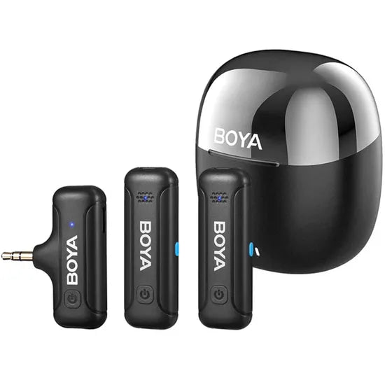 MICROFONO BOYA BY-WM3T-M2 WIRELESS JACK 3.5 MM (2TX+1RX)