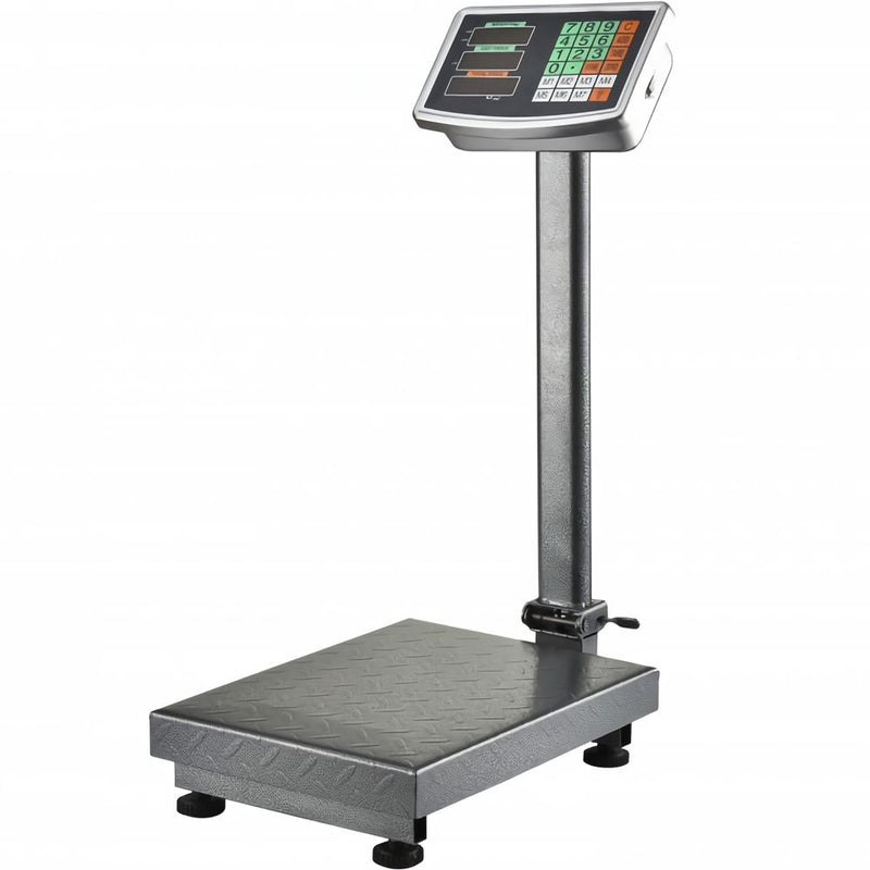 BALANZA COMERCIAL MEGA STAR BC150 150KG/LED/RECARGABLE/BIVOLT 104992