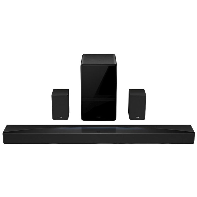 SOUNDBAR TCL Q85H 7.1.4CH/860W/HDMI ARC/WIFI/DOLBY ATMOS/DTS X/BLACK C/SUBWOOFER