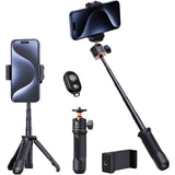 TRIPODE K&F MINI MS09 P/CEL BLACK Y ORANGE (KF09.128V3) 125130