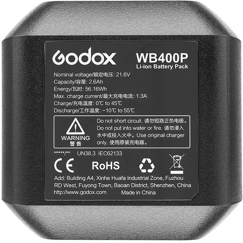 BATERIA GODOX WB400P P/AD400 PRO