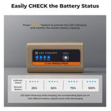 BATERIA K&F NP-F970 - RECARGABLE USB-C 10500 MAH - KF28.0036