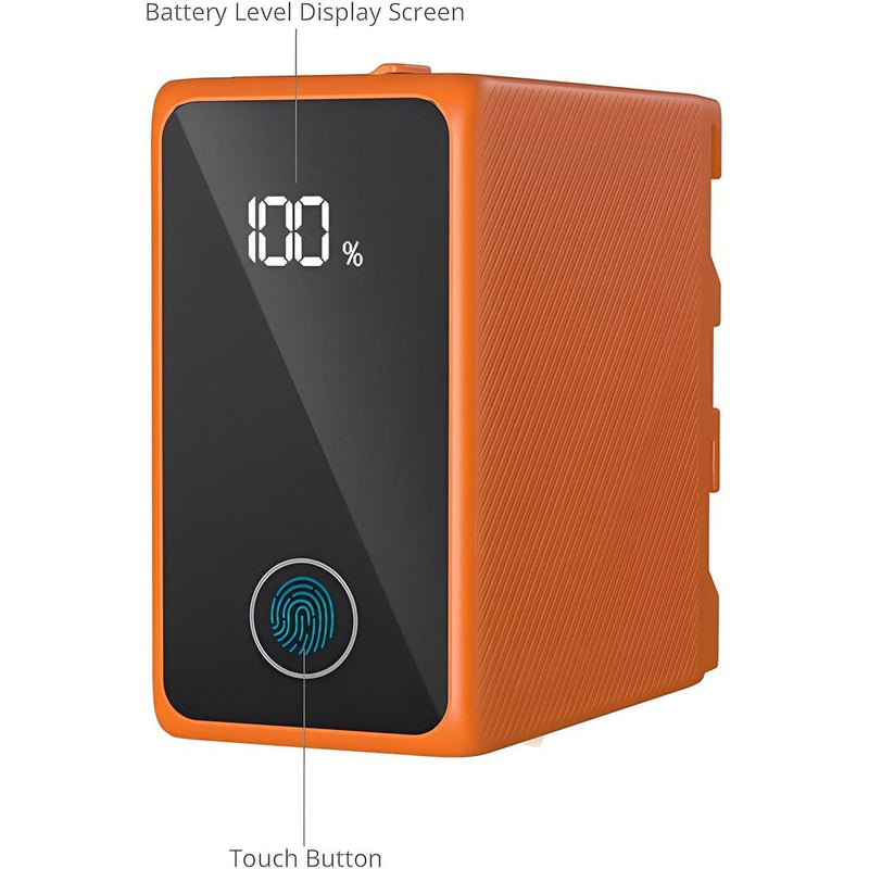 BATERIA SMALLRIG NP-F970 - RECARGABLE USB-C - ORANGE - 4576 140156