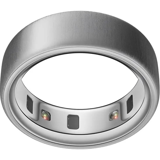 ANILLO SMART OURA RING GEN4 METALLIC BRUSHED SILVER TAM 11