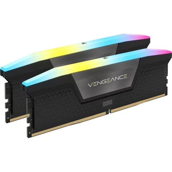 MEMORIA RAM DDR5 64GB/6400MHZ CORSAIR VENGEANCE RGB CMH64GX5M2B6400C32 Product