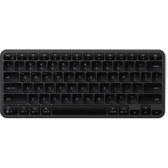TECLADO WIRELESS BT SATECHI ST-KEX1C-EN SLIM EX1 BT SPACE BLACK - ENGLISH