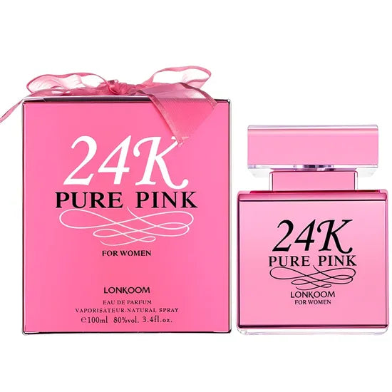 PERFUME  LONKOOM 24K PURE PINK EDP 100ML - FEMENINO