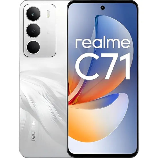 CELULAR REALME C71 RMX5303 DUAL 256GB/4GB 4G WHITE SWAN *ANATEL*