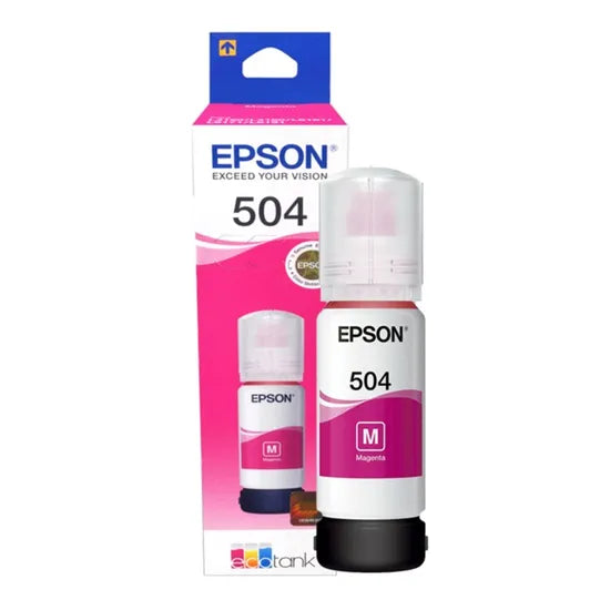 BOTELLA DE TINTA EPSON T504320 MAGENTA 70 ML (L4150/4160/6161/6171/6191/6270/14150) Product