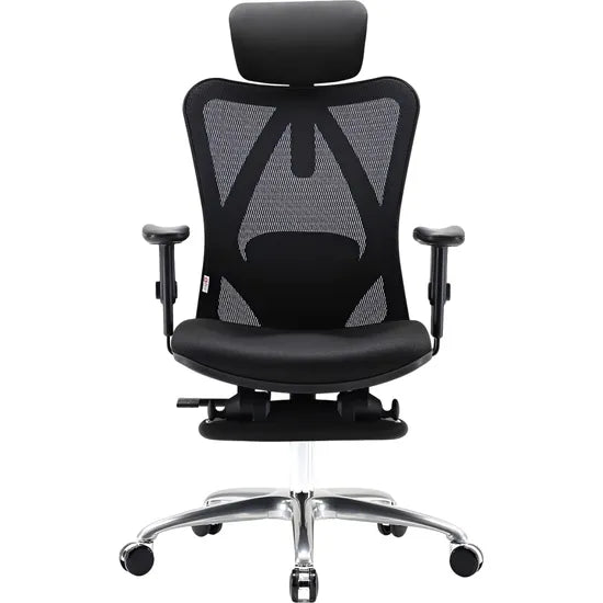 SILLA P/GAMER-OFICINA SIHOO M18-M148 APOYABRAZOS-2D/SOP-LUMBAR/CABEZAL-AJUSTABLE/BLACK Product